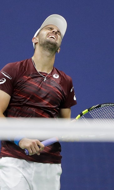 Fan favorite del Potro defeats American Johnson at US Open
